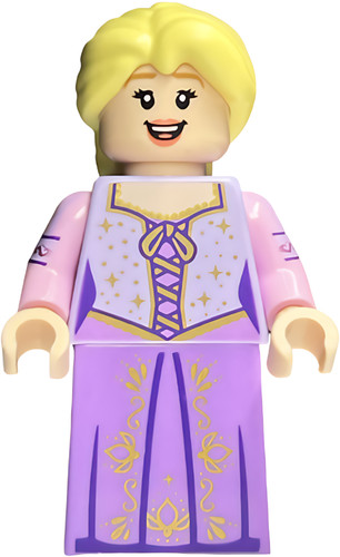 Lego rapunzel fiore rosa - lego,