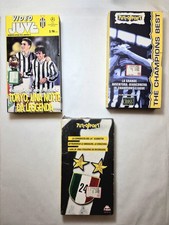 Lotto 3 VHS Alex Del Piero - Juventus 1996 1997 Video Rai Star Juve - TuttoSport