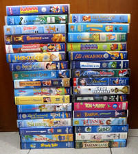 LOTTO N° 33 VHS VIDEOCASSETTE WALT DISNEY E ALTRE - VEDI FOTO -