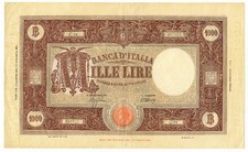 1000 LIRE BARBETTI GRANDE M
