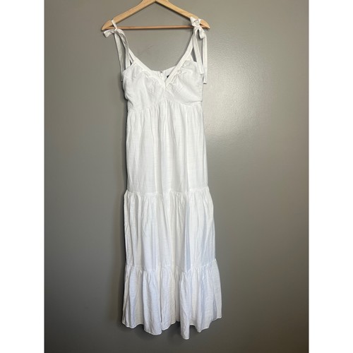 Maxi abito midi express bianco - express,