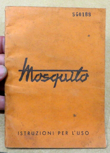 Mosquito istruzioni per - istruzioni,