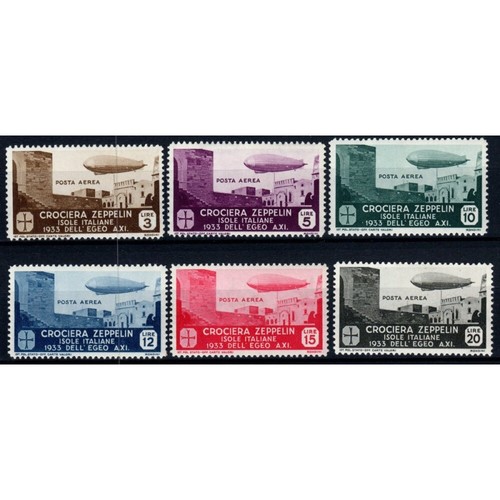 Colonie 1933 egeo posta aerea - 1933,