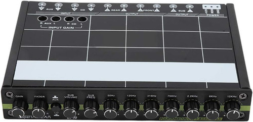 Equalizzatore grafico audio - grafico,