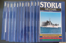 Storia militare 1998 - anno completo - 12 riviste - numeri dal 52 al 63