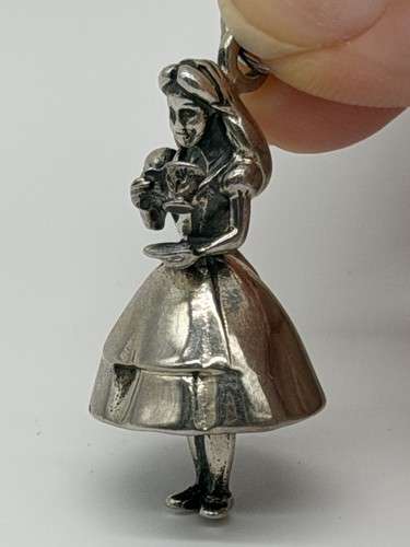 Ciondolo disney argento - ciondolo,