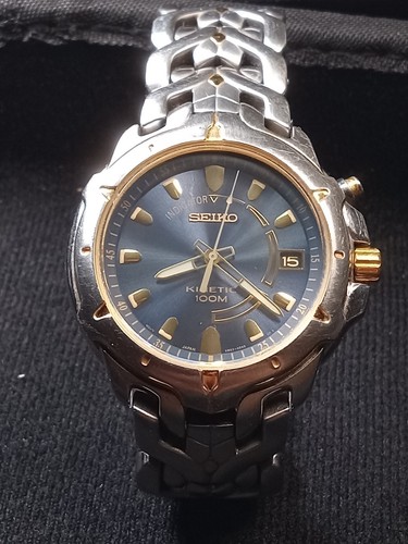 Seiko kinetic 100m 5m62 - kinetic, 5m62-0d10