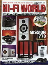 Hi-Fi World Magazine August
