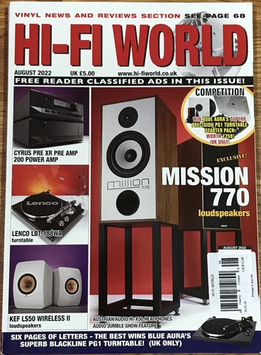 World magazine august - hi-fi,