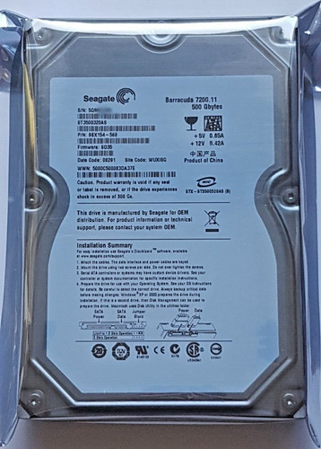 Disco rigido 500 sata - 500,
