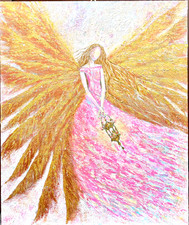 ANGELO Quadro Moderno Dipinto