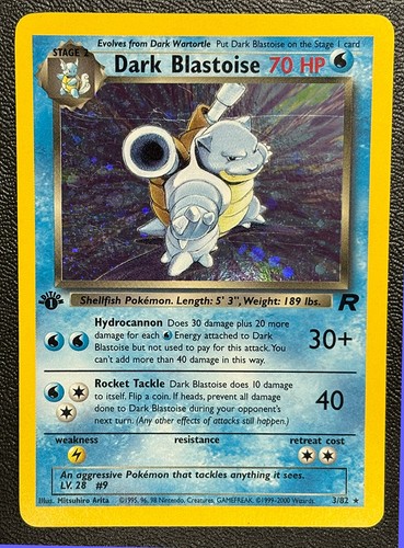 Carta pokemon team rocket - rocket, 3/82