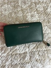 emporio armani leather wallet