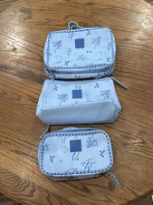 Set 3 borse cosmetiche tenere