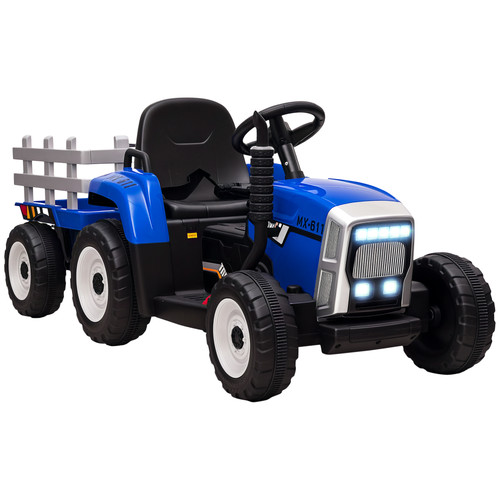 Homcom ride tractor - on,