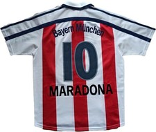 maglia calcio Maradona Bayern Monaco farewell match MATTHAUS Bayern Munich Shirt