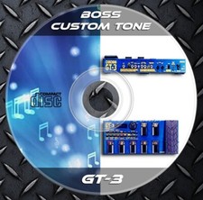 1.500 Patches BOSS GT-3. Multi Effects Processor. Preset Tone Library
