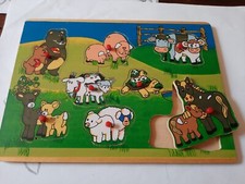 Gioco didattico legno ad - legno,