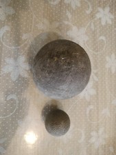 Boccia E Boccino In Legno Anni 20 Vintage 