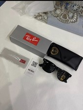 Ray-Ban Wayfarer Folding Occhiali da Sole Uomo Taglia S - Nero