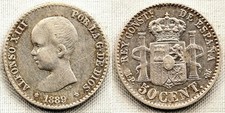 Spagna-Alfonso XIII. 50