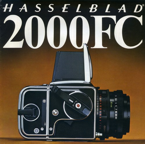 Hasselblad 2000fc libretto - hasselblad,
