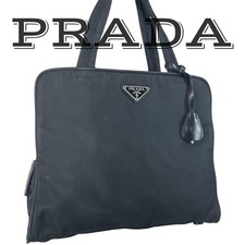 Borsa PRADA in nylon nera