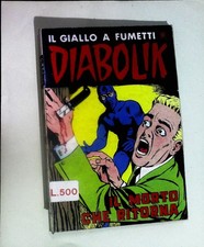 Diabolik Ristampa costola bianca n. 13