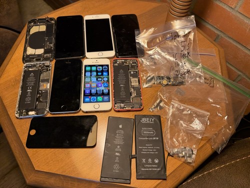 Big apple iphone lot parts - (parts, or