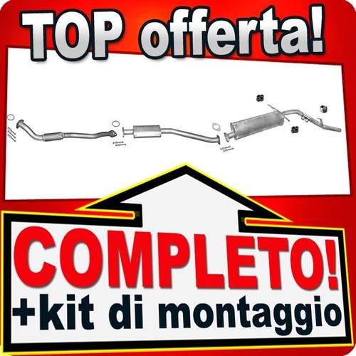 Scarico completo per nissan - scarico,