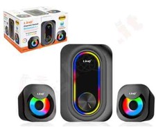 Linq Casse Bluetooth Rgb 2.1 KTS669 Altoparlante per computer con subwoofer 2.1 