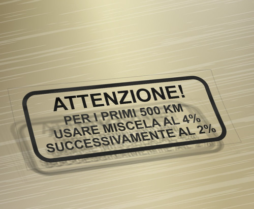 Adesivo miscela rodaggio atala - rodaggio,