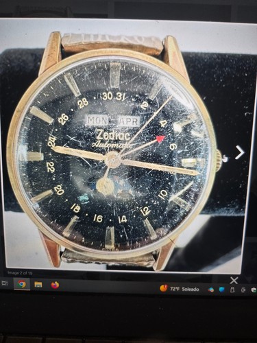 Orologio vintage zodiac - orologio, triplo