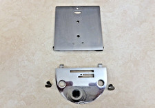 SLIVOLO BOBINA originale e PIASTRA AGO con viti localizzatore NECCHI BU Mira - Italia