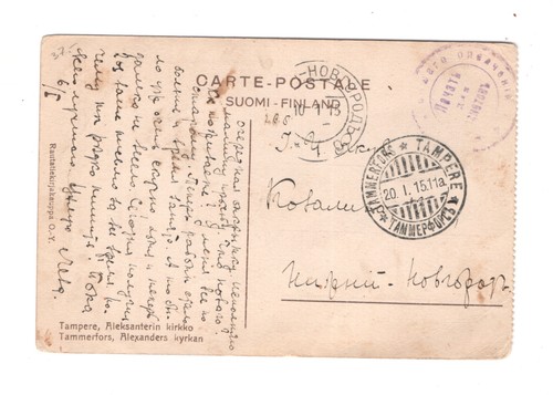 610 russia finlandia - finlandia, 1915