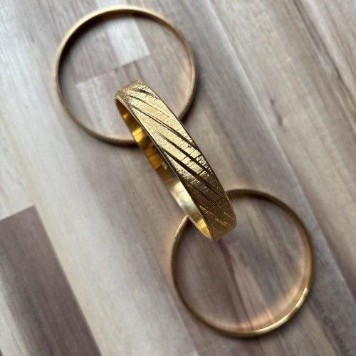 Bracciale tre monet tono oro - tre,