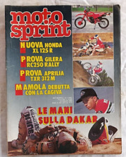 MOTOSPRINT 5/1988 HONDA XL 125 R GILERA RC 250 RALLY APRILIA TXR 312 M