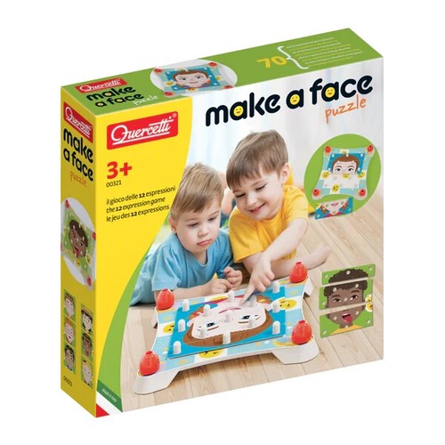 Make face puzzle quercetti - a,