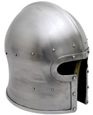 Medieval Armor Barbuta T-Face