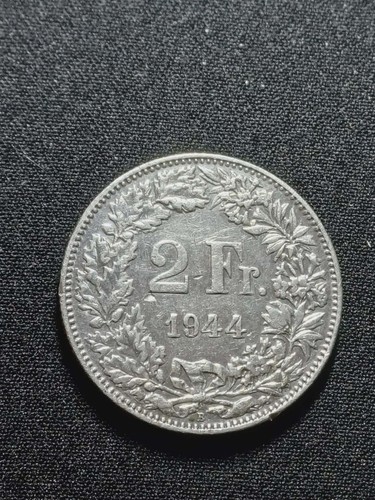 Moneta franchi svizzera 1944 - moneta,