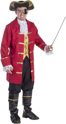 Costume capitano pirata - costume,