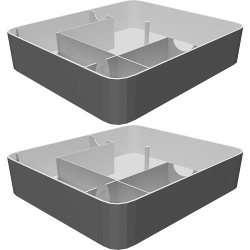 Scatola organizer eliche drone - scatola,