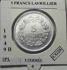 5 Francs Lavrillier 1949 B 9 Fermé TTB/SPL - 4