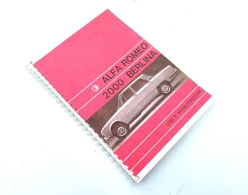 Alfa romeo 2000 berlina - alfa,