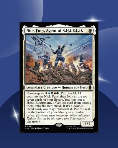 Mazzo nick fury agent - fury,