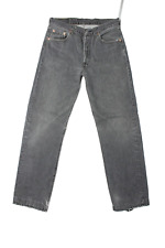 Levi's 501 W31 L34 jeans usato grigio (Cod.SJ252) Levis Made in USA