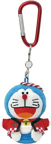 Doraemon happy carabiner - doraemon,
