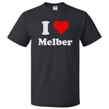 T-shirt I Heart Melber -