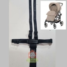 Cinture Passeggino Inglesina Otutto per Modelli Fino al 2017 Nero Ricambio Cingh