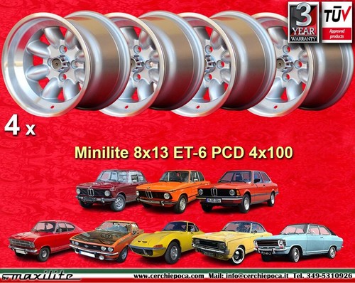 Pcs cerchi opel minilite - cerchi,